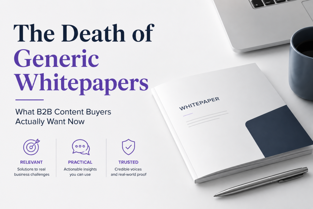 The Death of Generic Whitepapers What B2B Content Buyers Actually Want Now