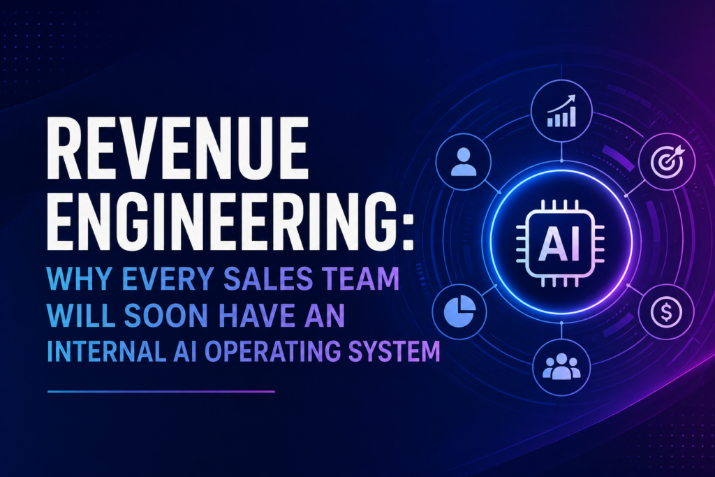 Revenue Engineering: Why Every Sales Team Will Soon Have an Internal AI Operating System